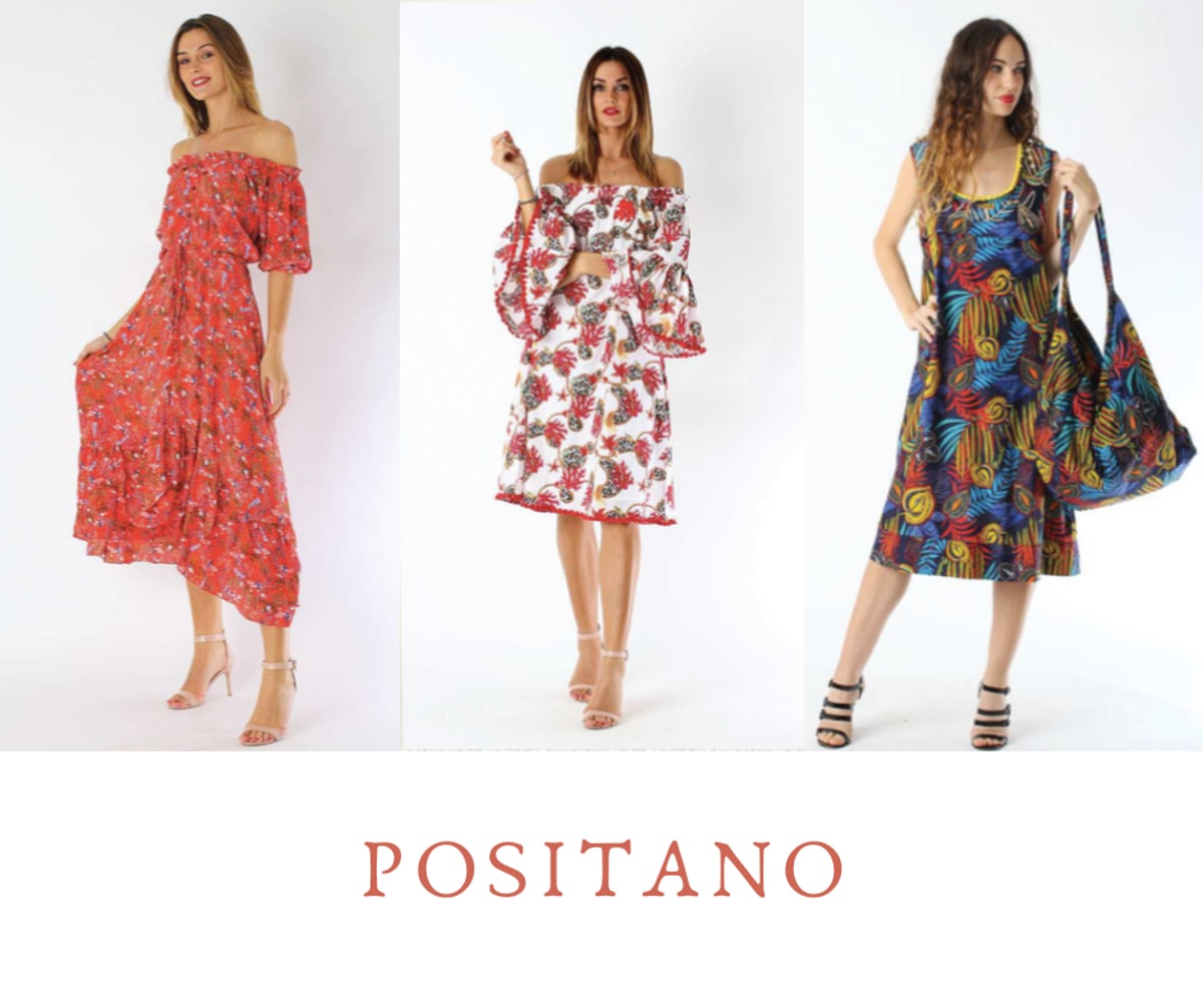 Quarto fotogramma della campagna: «Positano»