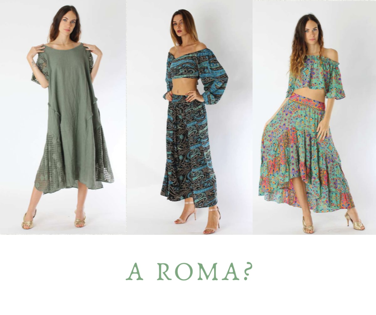 Quinto fotogramma della campagna: «a Roma?»